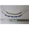 Image 1 : (2) Vintage Costume Jewelry Necklaces
