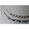 Image 4 : (2) Vintage Costume Jewelry Necklaces