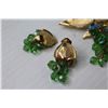 Image 2 : Vintage Brooch w/Matching Clip-On Earrings