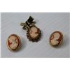 Image 2 : Vintage Wuli&Baby Head Brooch w/Matching Earrings