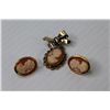 Image 4 : Vintage Wuli&Baby Head Brooch w/Matching Earrings
