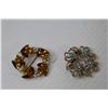 Image 6 : (2) Vintage Brooches