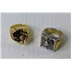 Image 7 : (2) Men's Rings (fits like size 11ish)