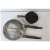 Image 2 : Tin Pot Camping Stove, Small Cast Iron Frying Pan, Wear-Ever Aluminum Cook Pan