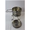 Image 5 : Tin Pot Camping Stove, Small Cast Iron Frying Pan, Wear-Ever Aluminum Cook Pan
