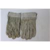 Image 3 : (2) Pair Work Gloves (Leather & Barbed Wire Type) - Size Large