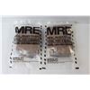 Image 2 : (2) Military MRE (Meal Ready to Eat) Packages - Good To 2025