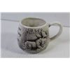 Image 4 : Alaska Moose Cup - (2) Decor Wall Hangers