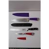 Image 4 : (6) Cuisinart Knives With Covers