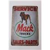 Image 2 : (2) Metal Mack Truck Signs