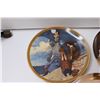 Image 2 : (4) Norman Rockwell Wall Decor Plates