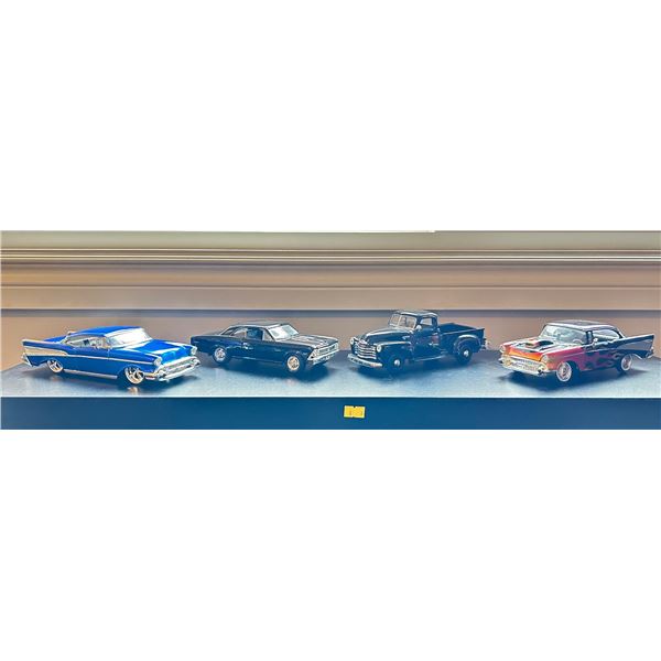 Assorted Collection of Classic Model Cars 4 in Total