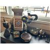 Image 2 : Assorted Collection of Inside Home Decor includes, Ceramic Elephant, Figurines and More 11H x 13W