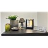 Image 1 : Assorted Collection of Inside Home Decor Includes Artifical Fern, Small Lamp, Conch & More