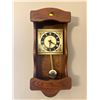 Image 1 : Bulova Wall Clock Needs Repair to the Movement - Beautiful Wood and Clock Face 28h x 12W