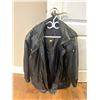 Image 1 : Vintage Leather Jacket Ladies / With Removeable Hood Ladies XL