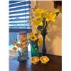 Image 1 : Assorted Collection Inside Decor, Artificial Flowers with Vases Candle Holders and More