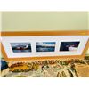 Image 2 : Vancouver BC Stanley Park Vintage Map, Shale Rock Eagle Art & Sea Themed Wall Art 10H x 26L