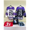 Image 3 : Assorted Collection of Hockey Jerseys with Carry Bags