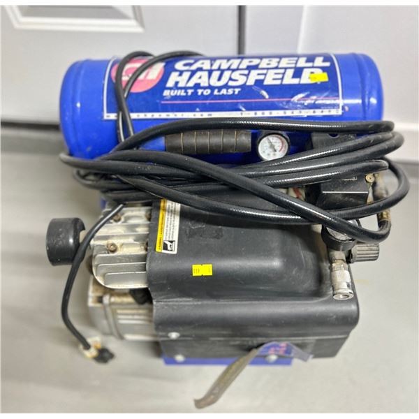 Campbell & Hausfeld Duel Tank Air Compressor with Industrial Brad Nailer & Floor Nailer/Stapler