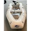 Image 1 : Jilong Z-Rays Series 11-300, 3 Man Hard Bottom Aluminum Floor Inflateable Side Boat w /Motor