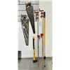 Image 1 : Adjustable Wood Working Clamps 48 inch, Hand Saws, Axe & Paint Pole up to 8 Feet