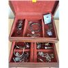 Image 2 : Assorted Collection of New and Vintage Costume Jewelry with Jewelry Box