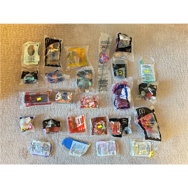 Assorted Collection of McDonalds and Kellogs Collector Toys in Original Packaging 1980's on..