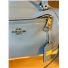 Image 2 : Light Blue Leather Coach Purse