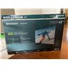 Image 4 : Sharp/Aquos 43 Inch Flat Screen 4K Smart TV Series # N7004