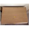 Image 2 : Solid Wood 3 Drawer End Table Ash Oak In Colour 28.5Lx18.5Dx28H