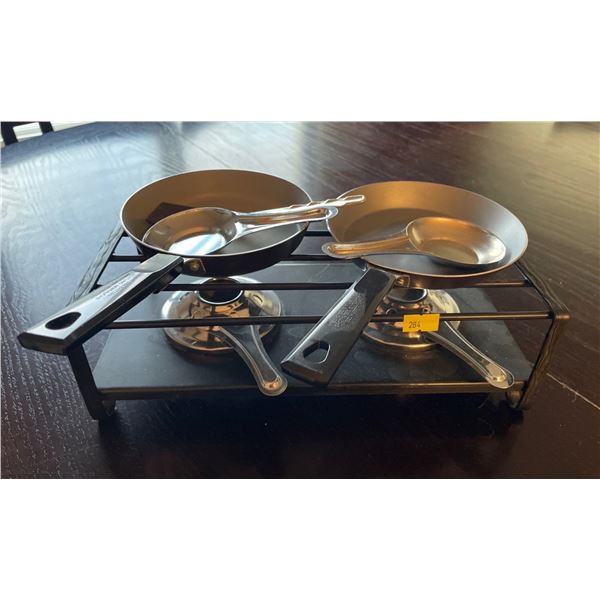 Outdoor Cooking Fry Unit - 2 Burners