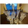 Image 1 : Assorted Collection Of All Crystal - Decanter, Vases & More