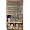 Image 1 : Assorted Collection of Glasses and Pint Mugs Glassware, and Travel Mugs, 4 Shelves in Total