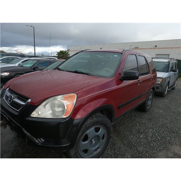 HONDA CRV 2004 SALV/T