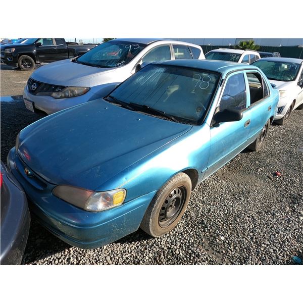 TOYOTA COROLLA 1999 O/S-TITLE
