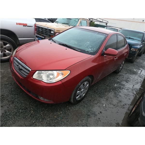 HYUNDAI ELANTRA 2008 O/S T-DONATION
