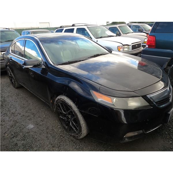 ACURA TL 2012 T-DONATION