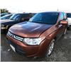 Image 1 : MITS OUTLANDER 2014 T-DONATION