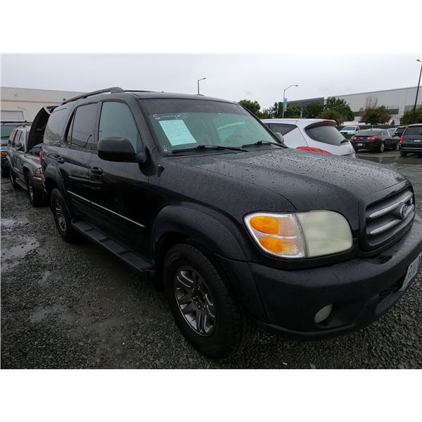 TOYOTA SEQUOIA 2004 T-SMOG