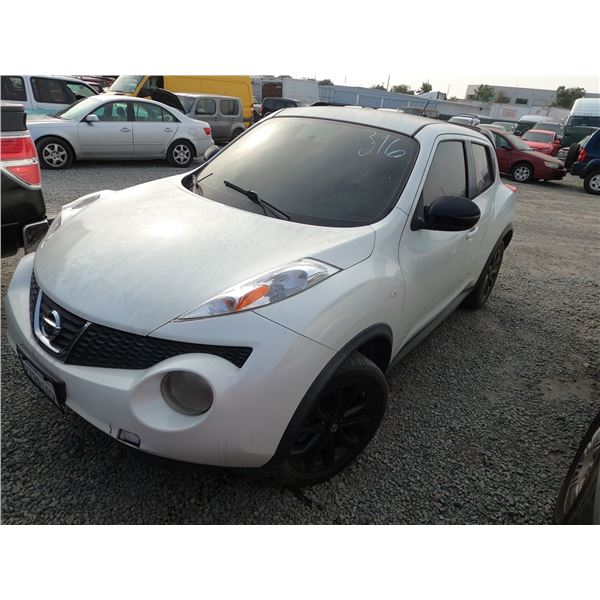 NISSAN JUKE 2014 T/REPO