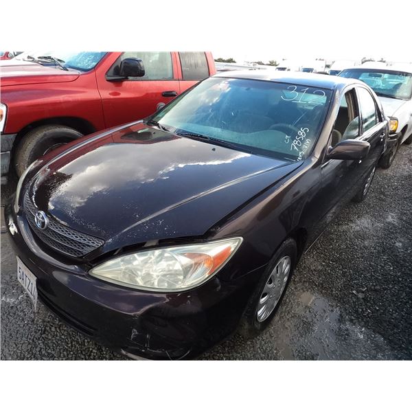 TOYOTA CAMRY 2003 T-DONATION