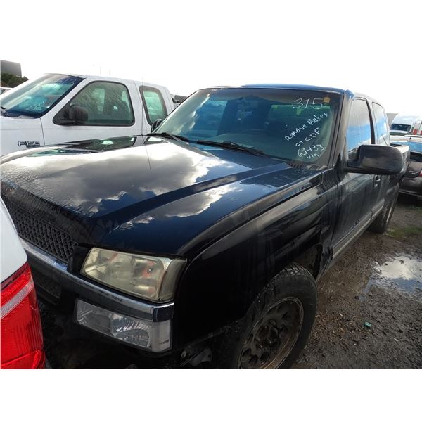 CHEV SILVERADO 1500 2003 T-DONATION