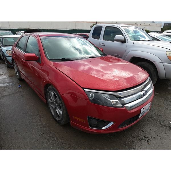 FORD FUSION 2012 SALV/T