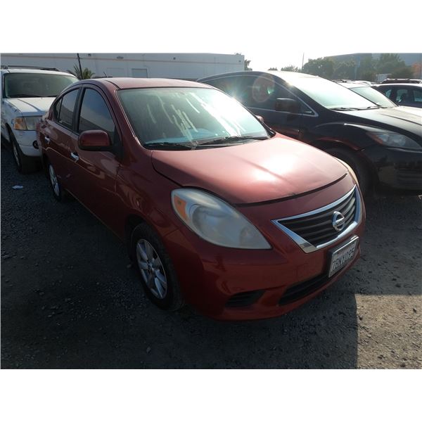 NISSAN VERSA 2014 ADT
