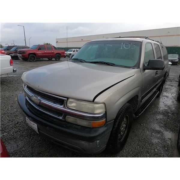 CHEVY SUBURBAN 2001 T
