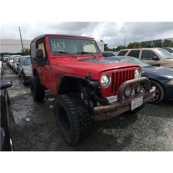 JEEP WRANGLER 2006 T-DONATION