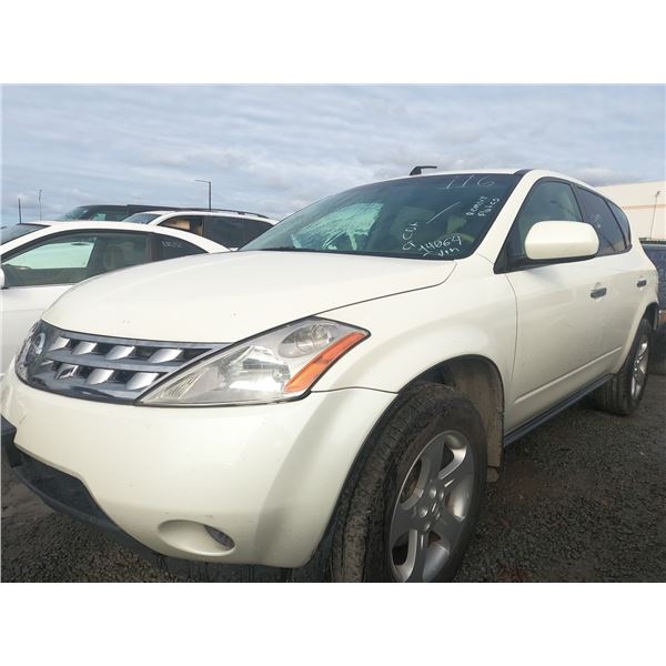 NISSAN MURANO 2005 T-DONATION