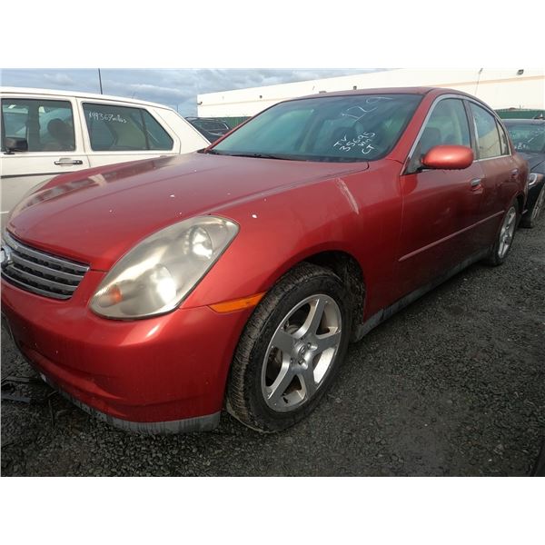 INFINITI G35 2003 T-DONATION
