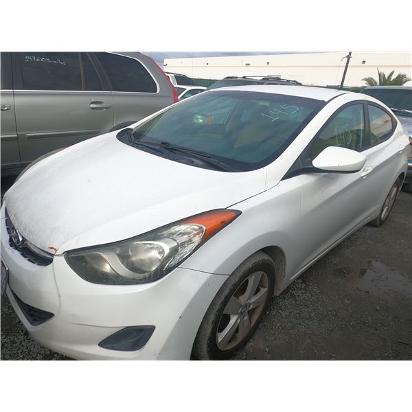 HYUNDAI ELANTRA 2011 T-DONATION